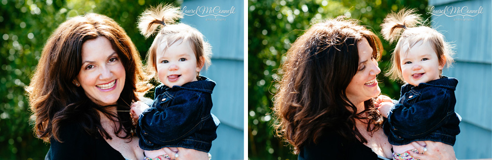 Baby portrait one-year session by Laurel McConnell Photography in Seattle.