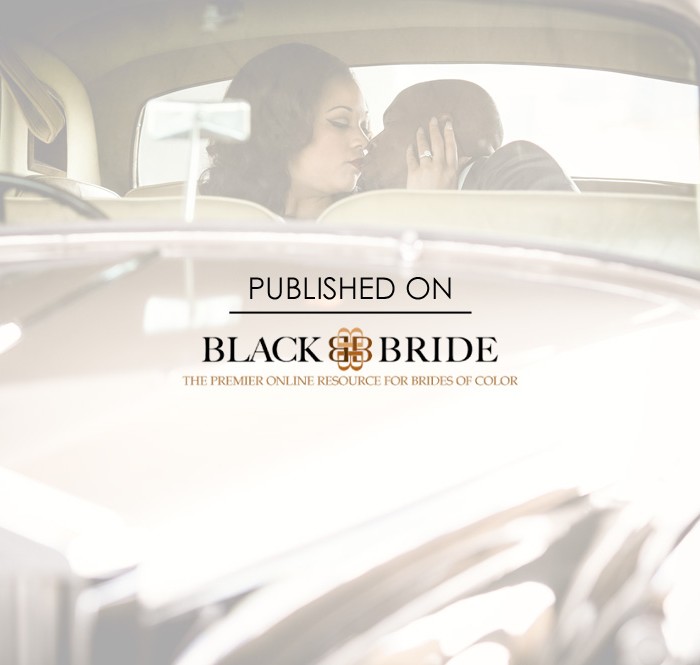 Super Stylish Ruins Wedding Featured on Black Bride!